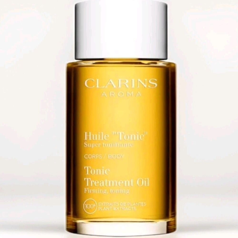 New Clarins Tonic Body Firming & Toning Treatment Oil 3.4 fl. oz.